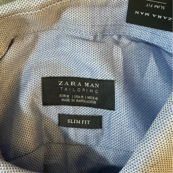 Zara Blue Casual Button Down Shirt Long Sleeve

#1052 - Picture 4 of 7